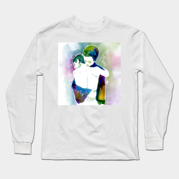 Ballet Dancers Long Sleeve T-Shirt by florista_designs